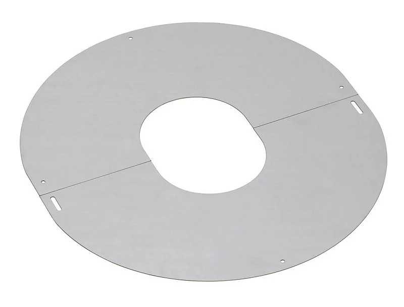Plaque de propreté en inox Poujoulat
