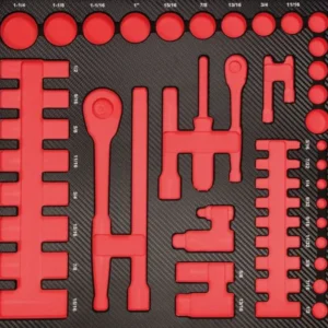 Plaquette Projahn ProForm vide pour outils en pouces 5999-42E prendre à bas prix