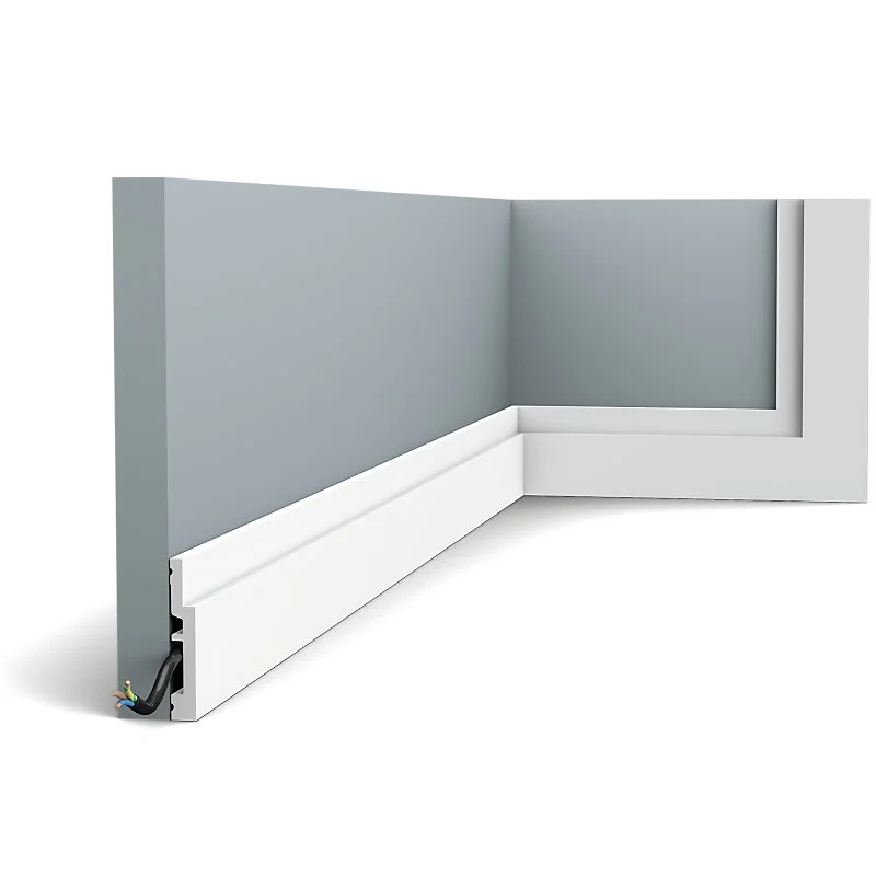 Plinthe à la forme épurée SX187 - L200 x H7,5 x l1,2 - ORAC DECOR