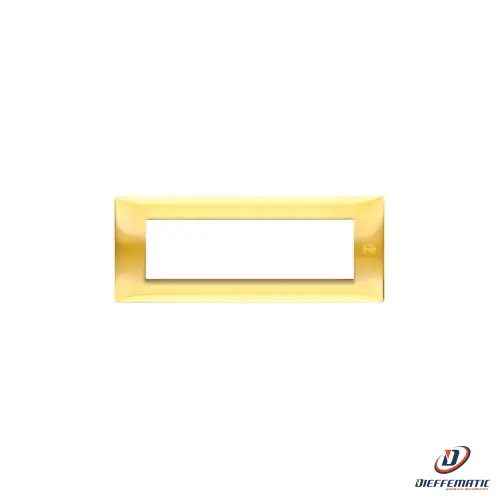 Urmet Placca 7 Moduli, Flexa, Tecnopolimero, Oro Lucido 11807.Ol Originale Nuovo