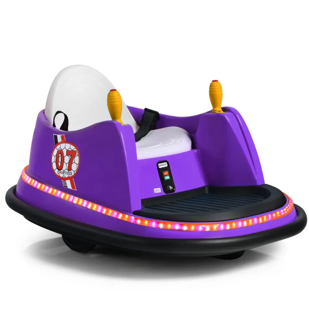 Auto tamponneuse électrique 57 x 75 x 42 cm pour enfants sécurité optimale et télécommande design PP violet 20_0014632