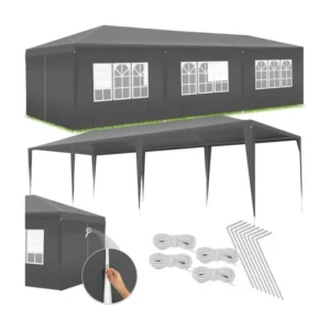 Barnum Elasa 9x3m avec 8 éléments latéraux 9 x 3 m étanche