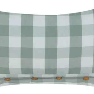 Cushion Checked 40 x 60 cm Mint Vert jade TAMNINE