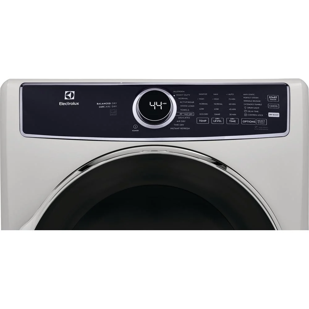 Electrolux Sécheuse électrique de 8.0 pi.cu. avec 11 programmes de séchage ELFE763CAW