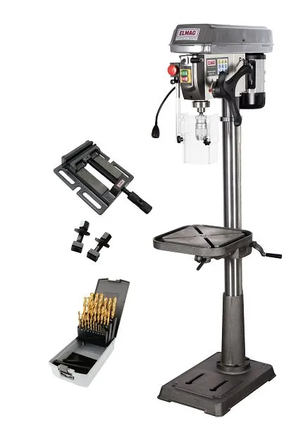 ELMAG KBM perceuse d'établi professionnelle compacte 16 SN SET campagne 16032 commander à bas prix