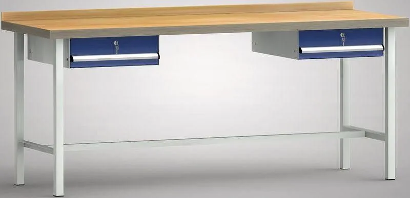 Etabli professionnel KLW - 2000 x 700 x 905 mm L x P x H (version ERGO) WP001E-2000M45-E7004 prendre à bas prix