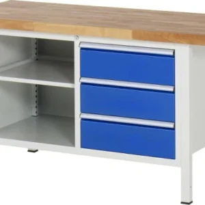 Etabli RAU série 8000 - exemple 8462 L1500 x P700 x H840-1040 mm base réseau L1235 x P650 x H800-1000 mm 03-8462A2-157B4H....
