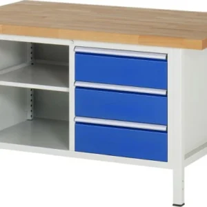 Etabli RAU série 8000 - exemple 8462 L1500 x P900 x H840-1040 mm base réseau L1235 x P850 x H800-1000 mm 03-8462A2-159B4H....