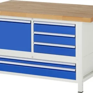 Etabli RAU série 8000 - exemple 8932 L1500 x P900 x H840-1040 mm 13-8932A2-159B4H.11 obtenir à bas prix