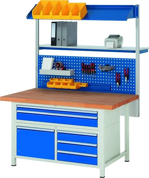 Etabli RAU série 8000 - exemple 8934 L1500 x P900 x H840-1040 mm 13-8934A2-159B4H.11 commander à bas prix