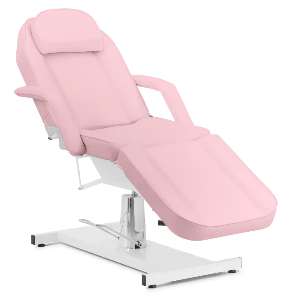 Fauteuil d'esthétique professionnel 200 kg VINYLE rose 14_0008927