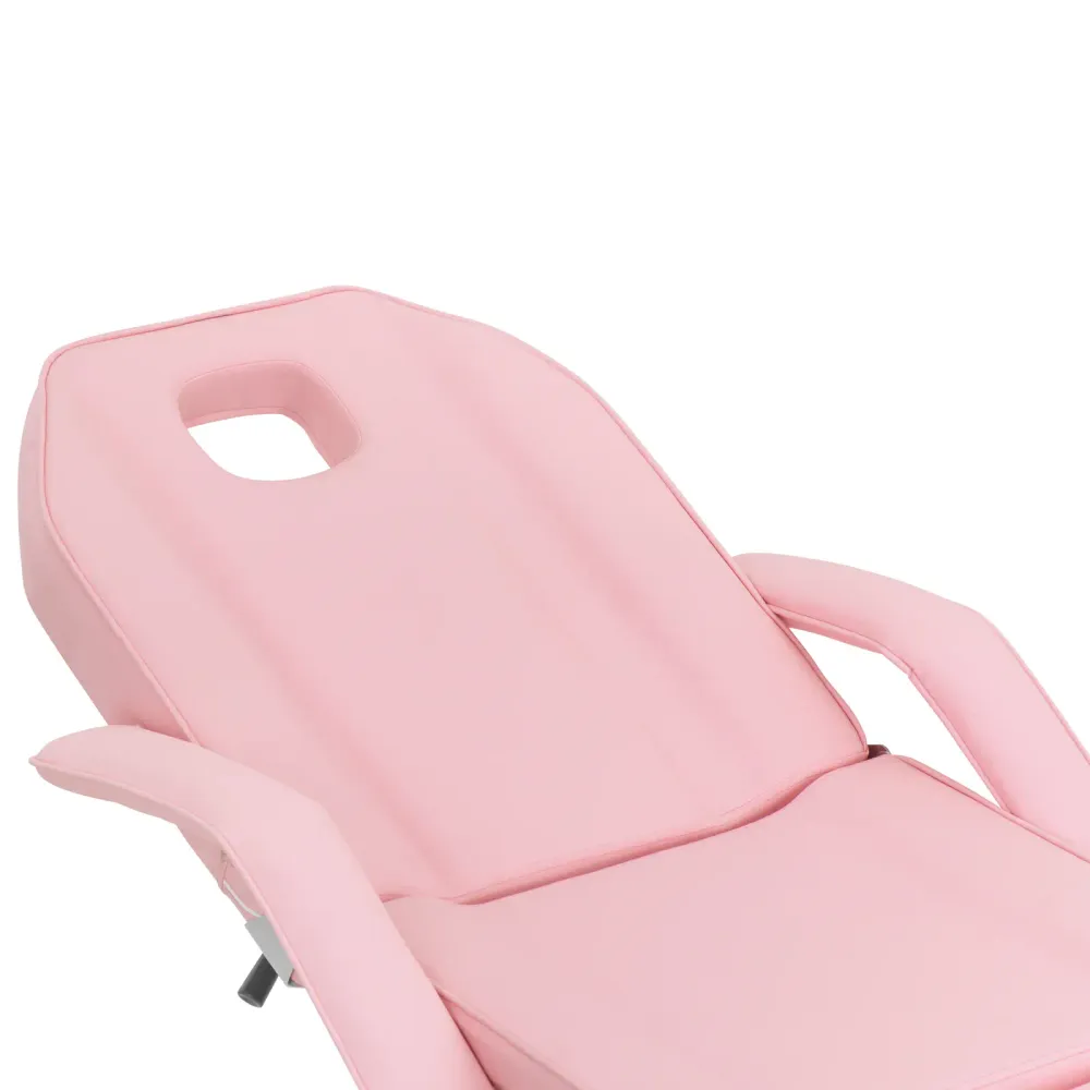 Fauteuil d'esthétique professionnel 200 kg VINYLE rose 14_0008927