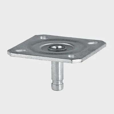 Fixation de panneau TENTE-ROLLEN pour rouleaux dimensions du panneau : 42 x 42 mm capacité de charge : 80 kg P41-42x42 / 1...