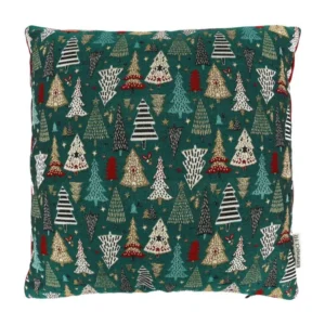 Housse de coussin 45x45 cm CELEBRATION Vert Epicea