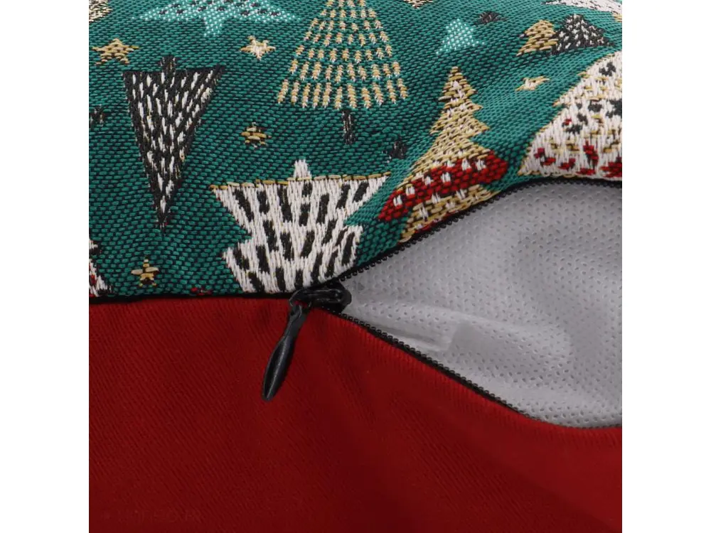 Housse de coussin 45x45 cm CELEBRATION Vert Epicea