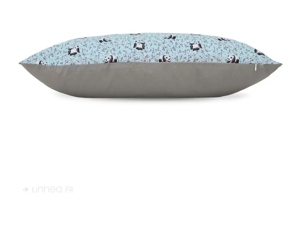 Housse de coussin 45x70 cm TAO bleu Céladon