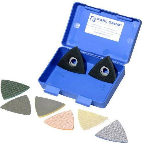 Jeu de tampons de ponçage et de polissage Karl Dahm 40868 prendre à bas prix