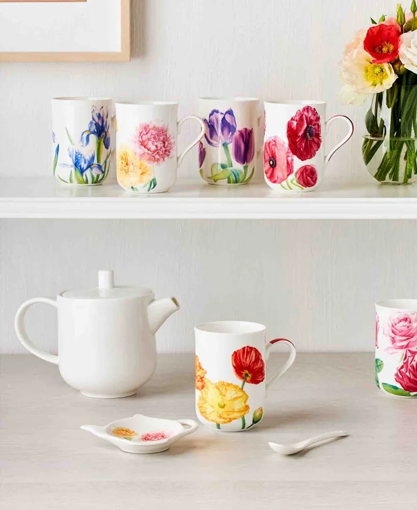 Katherine Castle Floriade Mug 350ML Ranunculus Gift Boxed