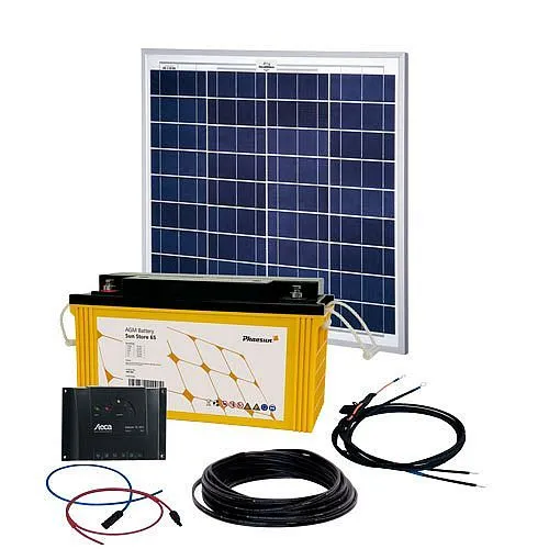 Kit de production d'énergie Phaesun Solar Rise 50W/12V 600077 acquérir à bas prix