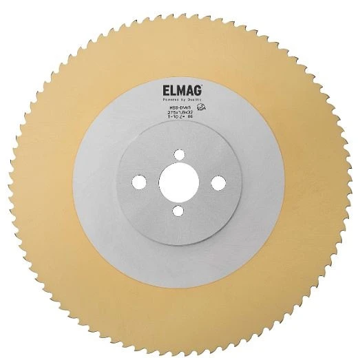 Lame de scie ELMAG HSS / DMo5 / revêtement TiN TiN 350x30x40mm T6 / 180 dents 79137 commander à bas prix