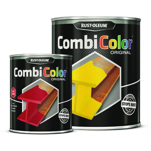 Peinture anti-rouille COMBICOLOR - gris évident RAL 7035 - 750 mL - RUST-OLEUM