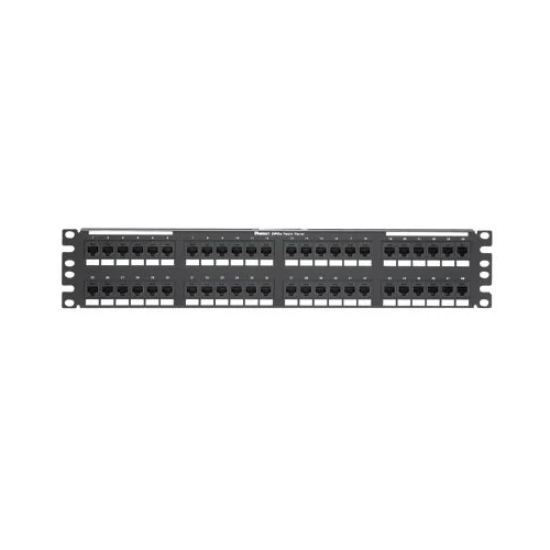 48 Port DataPatch Cat5e Flat Punchdown Panel 2RU DP485E88TGY