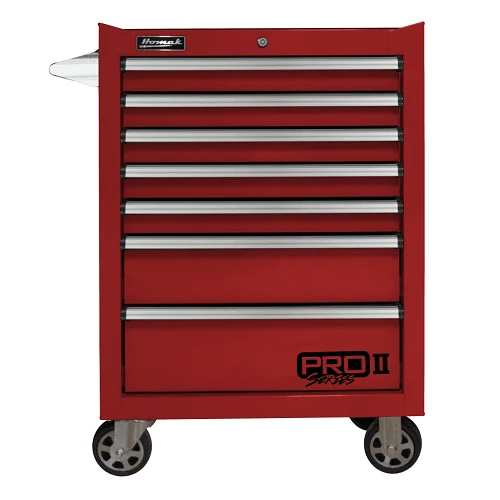 27” Pro II Red 7 Drawer Roller Cabinet RD04027702