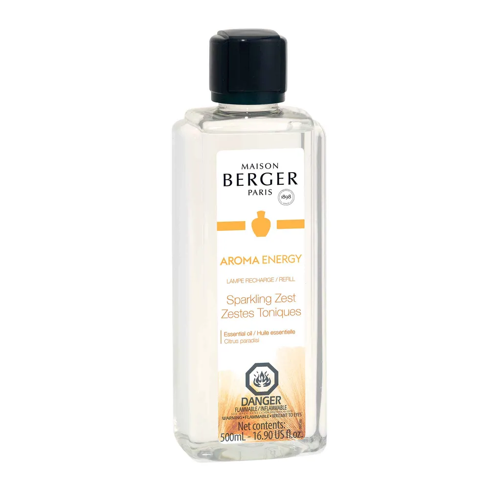 Recharge Aroma Energy pour lampe aromatique de 500 ml, zestes toniques