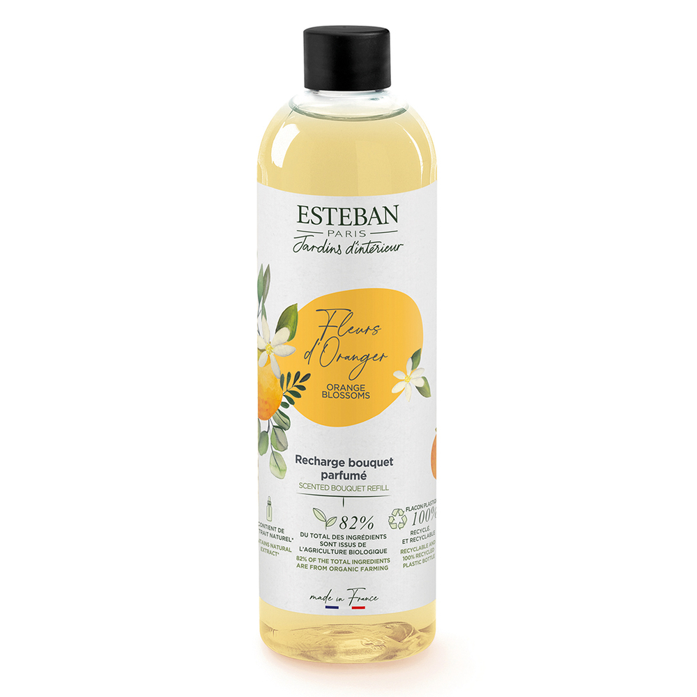 Recharge pour bouquet parfumé 250 ml Fleurs d'Oranger