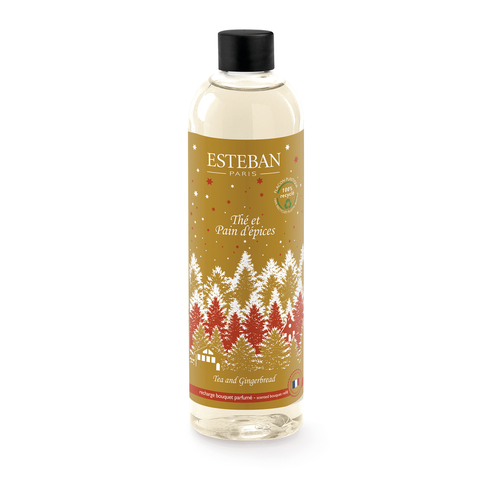 Recharge pour bouquet parfumé 250 ml Thé et Pain d'épices