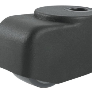 Rouleau Dörner + Helmer pour sols réceptifs avec trou arrière de 8 mm TPE 25 mm capacité de charge 50 kg UE: 8 pièces 7614...