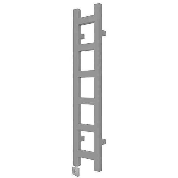 Sèche-serviette électrique taupe de 1280mm de haut et 200mm de ample - 300 Watt - EAS1280/200E1RGR