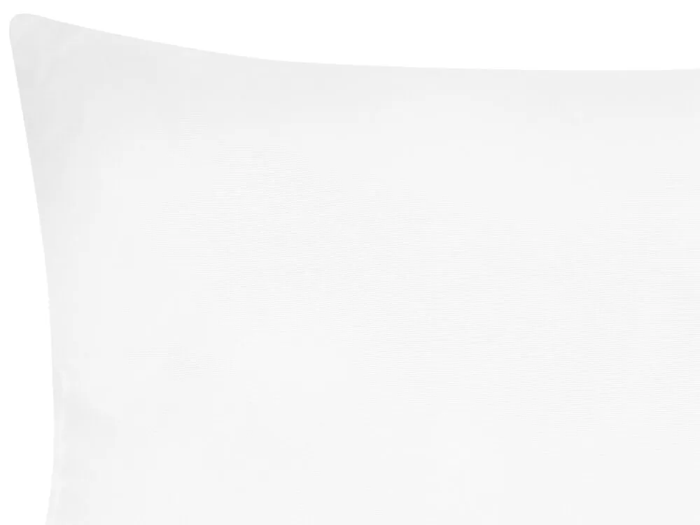 Set 2 Microfibre Bed High Profile Pillow 40 x 80 cm ERRIGAL