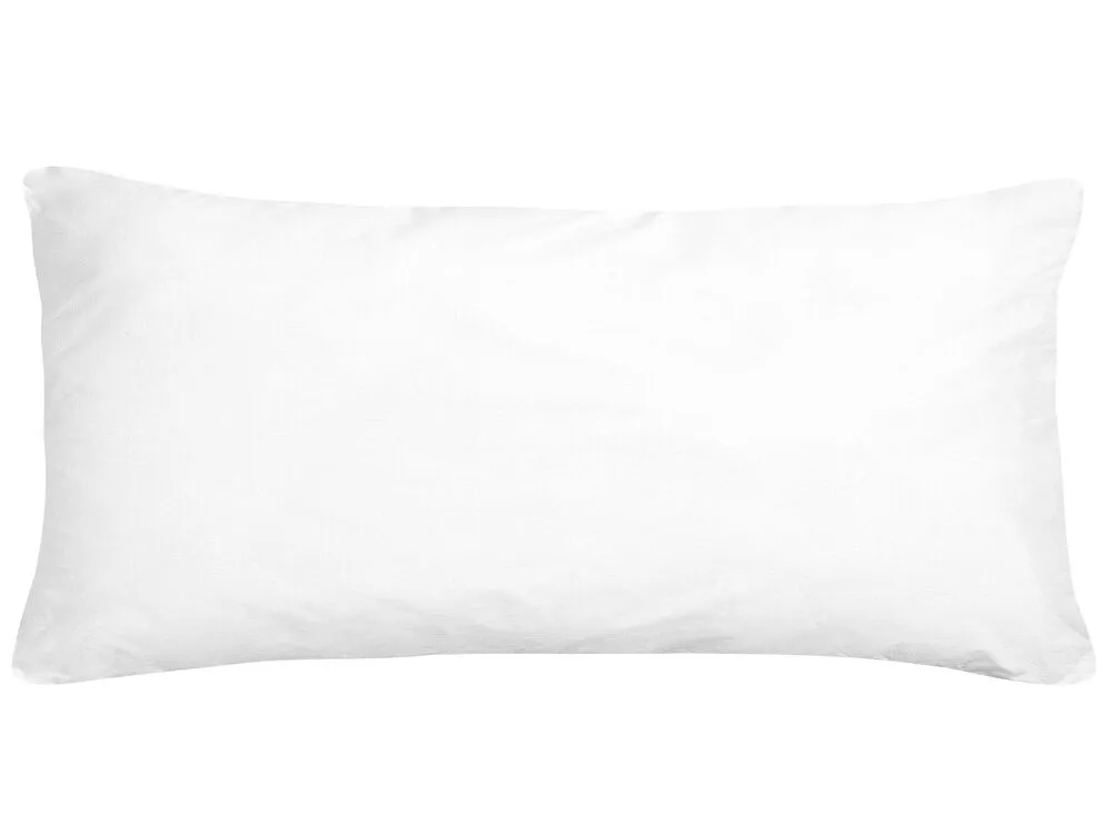 Set 2 Microfibre Bed High Profile Pillow 40 x 80 cm ERRIGAL