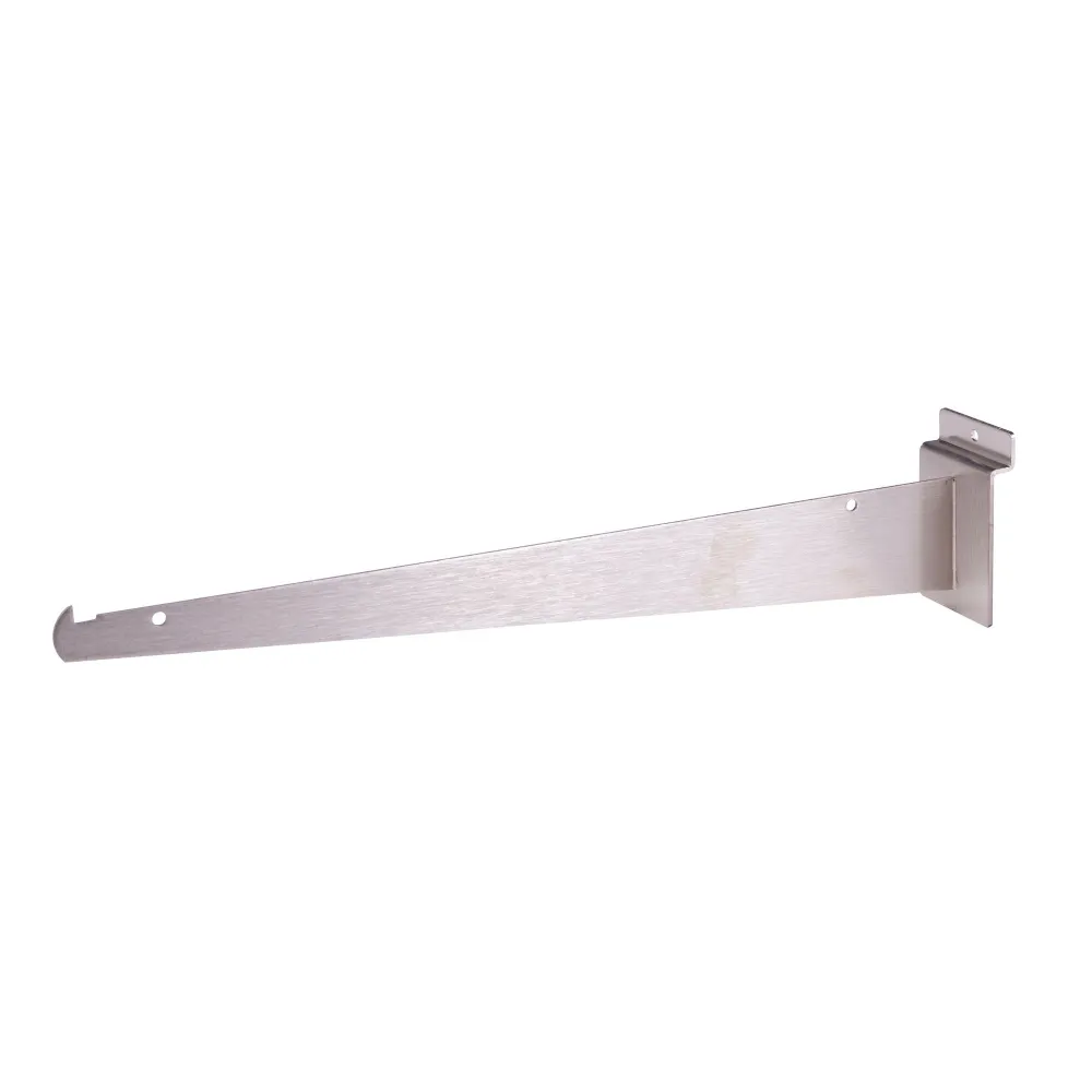 14" Slatwall Shelf Brackets Boutique Collection BQSW14KBSN (Pack 10)