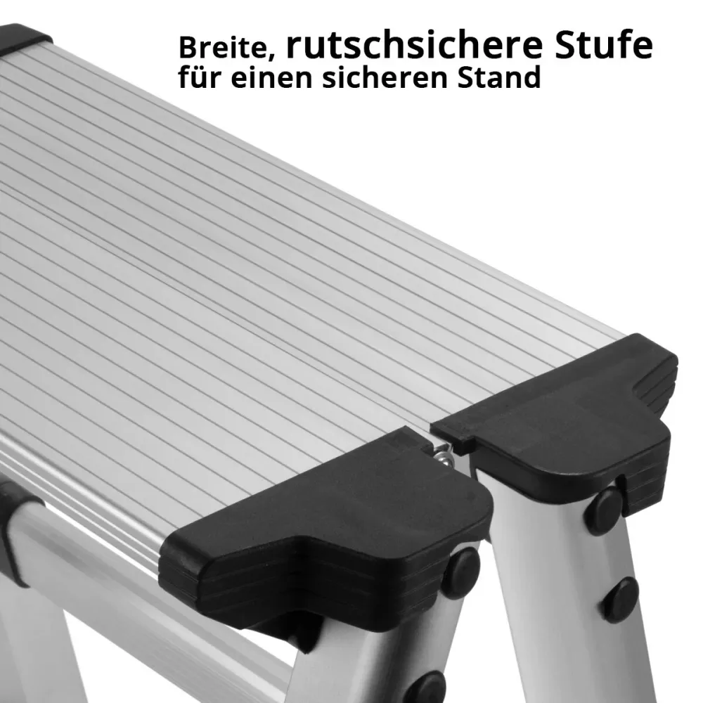 Steelworks pliage étape KT-1 St avec une capacité de charge de 120 kg Conductor d'aluminium | Conducteur pliant | Chef d'o...