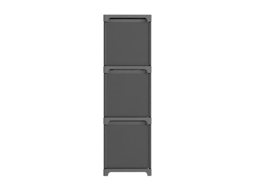 Étagère à 9 cubes avec boîtes Gris 103x30x107,5 cm Tissu