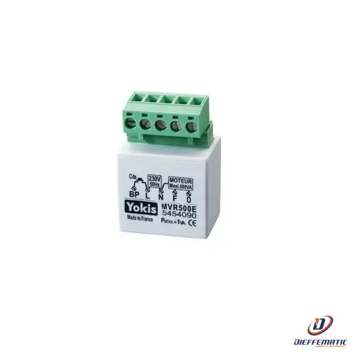 Étiqueteuse électrique Urmet Modulo Tapparella Elettronico, 500W, Sistema Filare Ad Incasso 5454090