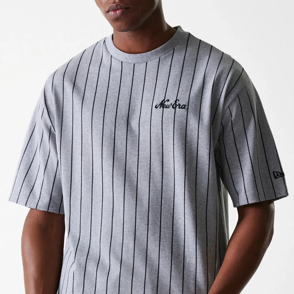 T-shirt Oversize Neuf Era Pinstripe Xs