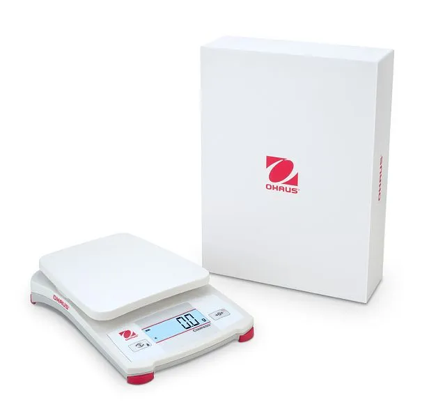 Balance compact OHAUS CX221S capacité de pesée 220 g lisibilité lors d'une pesée de 01 g 30481546 acheter à bas prix