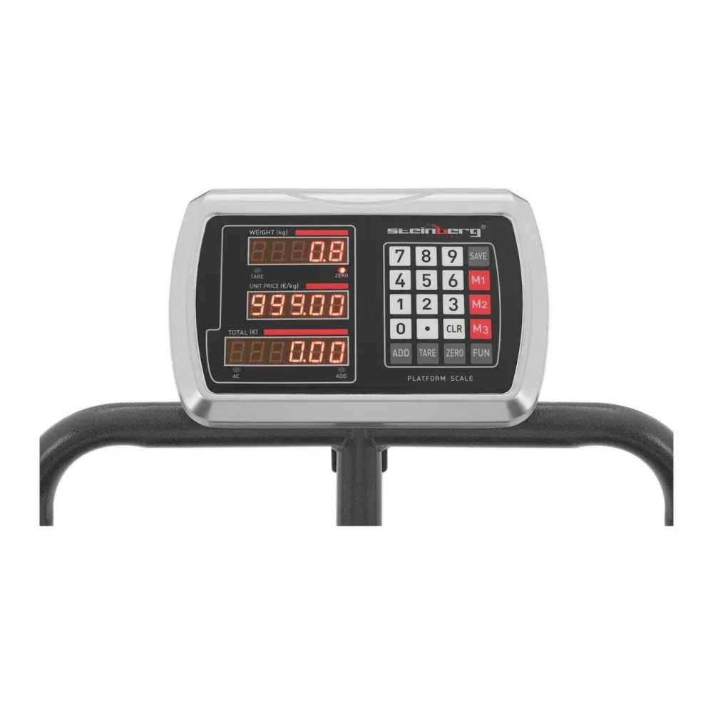 Balance plateforme mobile 1 000 kg / 200 g afficheur LED 14_0000650