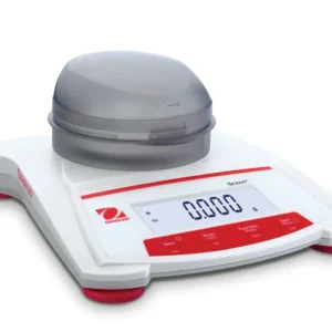 OHAUS Balance de précision léger et mobile SKX123 EU capacité de pesée 120 g lisibilité lors d'une pesée de 0001...