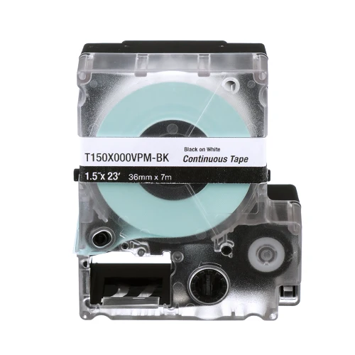 PXE Polyester 0.5 W MP Printer Cassette Continuous Tape T050X000YKM-BK (Pack 5)