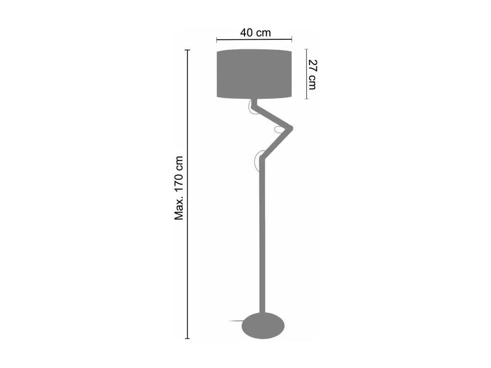 Imprimante Laser Monochrome GERI - Lampadaire articulé bois naturel et blanc