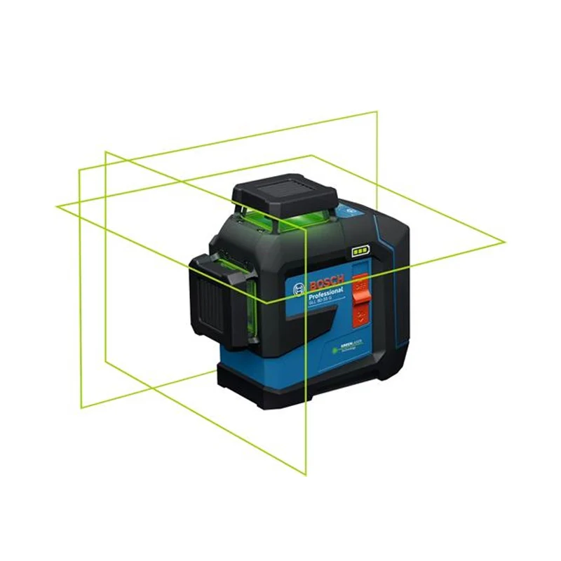 Laser lignes BOSCH GLL 80-33 G - 0 601 065 501 Expert - Livré avec coffret de transport et accessoires