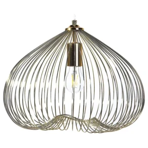 Acier Pendant Lamp Gold TORDINO