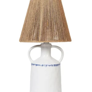 Chariot pour vidéoprojecteur Lampe à poser en céramique blanche LARISSOS