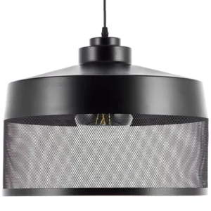 Hanglamp zwart CARDENER avec tablette inclinable