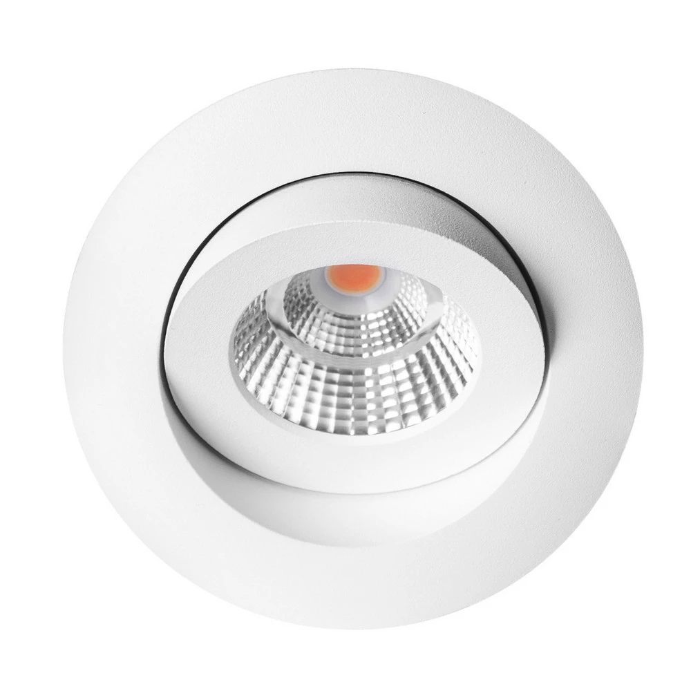 SLC One 360° LED luminaire encastrable dim-to-warm blanc Charge max 50 kg