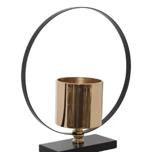 Urban Decor Talton Deco Candle Stand - Doré